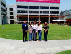 LA OFICINA UNIVERSITARIA DE BECAS DE CAYETANO RECIBE A REPRESENTANTES DE LA BECA DENISE WRIGHT